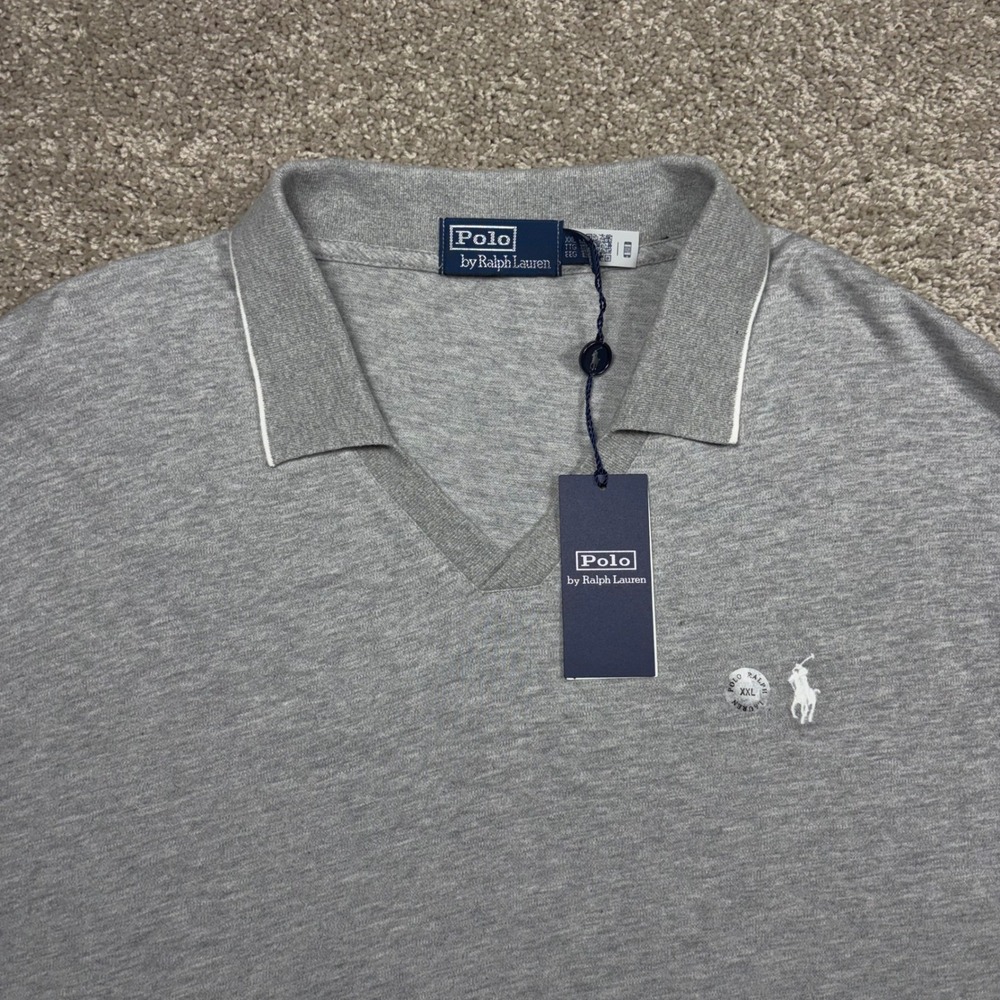 Polo Ralph Lauren Mens XXL Heather Gray Johnny Collar Polo Sweater NWT
NEW